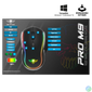 Kép 7/10 - Spirit of Gamer Egér Vezeték nélküli - PRO-M9 (Optikai, 4200DPI, 6 programozható gomb, Max.: 10m, fekete)