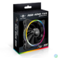 Kép 1/9 - Spirit of Gamer Cooler 12cm - CIRCLE RGB V120EX (25,3dB; max. 39,6 m3/h; 3pin csatlakozó(Molex); ház hűtésre, RGB LED)