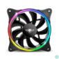 Kép 4/9 - Spirit of Gamer Cooler 12cm - CIRCLE RGB V120EX (25,3dB; max. 39,6 m3/h; 3pin csatlakozó(Molex); ház hűtésre, RGB LED)