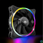 Kép 6/9 - Spirit of Gamer Cooler 12cm - CIRCLE RGB V120EX (25,3dB; max. 39,6 m3/h; 3pin csatlakozó(Molex); ház hűtésre, RGB LED)