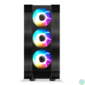 Kép 2/11 - Spirit of Gamer Számítógépház - Rogue VI RGB (fekete, ablakos, 8x12cm ventilátor, alsó táp,  ATX, 1xUSB3.0, 2xUSB2.0)