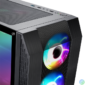 Kép 3/11 - Spirit of Gamer Számítógépház - Rogue VI RGB (fekete, ablakos, 8x12cm ventilátor, alsó táp,  ATX, 1xUSB3.0, 2xUSB2.0)