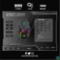 Kép 3/11 - Spirit of Gamer Egér Vezeték nélküli - XPERT-M200 (Optikai, 10000DPI, RGB, Omron kapcsolók, 8 gomb, fekete)