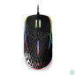 Kép 1/2 - Spirit of Gamer Egér - XPERT-M100 (Optikai, 12400DPI, RGB, Omron kapcsolók, 8 gomb, harisnyázott kábel, fekete)
