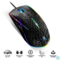 Kép 6/15 - Spirit of Gamer Egér - XPERT-M100 (Optikai, 12400DPI, RGB, Omron kapcsolók, 8 gomb, harisnyázott kábel, fekete)