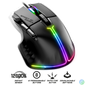 Kép 9/10 - Spirit of Gamer Egér - PRO-M5 RGB (Optikai, 12800DPI, 1000Hz, 8 gomb, harisnyázott kábel, fekete)