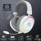 Kép 3/11 - Spirit of Gamer Wireless Fejhallgató - MIC-XH1700W (MultiPlatform, mikrofon, hangerőszabályzó, nagy-párnás, fehér)