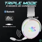 Kép 8/11 - Spirit of Gamer Wireless Fejhallgató - MIC-XH1700W (MultiPlatform, mikrofon, hangerőszabályzó, nagy-párnás, fehér)