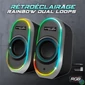 Kép 6/11 - Spirit of Gamer Hangszóró 2.0 - Fanatic 500 (PC/Mac, Bluetooth/3,5mm Jack, fekete)