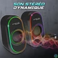 Kép 8/11 - Spirit of Gamer Hangszóró 2.0 - Fanatic 500 (PC/Mac, Bluetooth/3,5mm Jack, fekete)