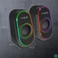 Kép 9/11 - Spirit of Gamer Hangszóró 2.0 - Fanatic 500 (PC/Mac, Bluetooth/3,5mm Jack, fekete)
