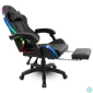 Kép 5/11 - Spirit of Gamer szék - SIRIUS (RGB, állítható dőlés/magasság; kihajtható lábtartó; max.120kg-ig, fekete)