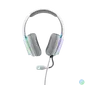 Kép 8/10 - The G-Lab Fejhallgató - KORP VANADIUM (mikrofon, USB, 3,5mm Jack, hangerőszabályzó, nagy-párnás, RGB, fehér)