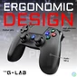 Kép 7/7 - The G-Lab Gamepad - K-PAD IRIDIUM PS4 B (Vezeték nélküli, PC/PS4)