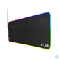 Kép 1/2 - The G-Lab Egérpad - PAD RUBIDIUM (800x300x3mm; fekete, extra USB, vízálló, RGB LED)