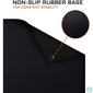 Kép 2/2 - The G-Lab Egérpad - PAD BARIUM XXL (900x400x2mm, vízálló, fekete)
