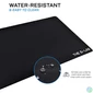 Kép 3/7 - The G-Lab Egérpad - PAD YTTRIUM XXL (900x400x4mm, vízálló, fekete)