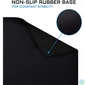 Kép 5/7 - The G-Lab Egérpad - PAD YTTRIUM XXL (900x400x4mm, vízálló, fekete)