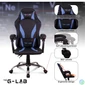 Kép 7/9 - The G-Lab Gamer szék - KS NEON BLACK (fekete; állítható magasság; áll. kartámasz)