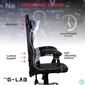 Kép 8/9 - The G-Lab Gamer szék - KS NEON BLACK (fekete; állítható magasság; áll. kartámasz)