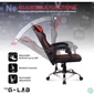 Kép 9/9 - The G-Lab Gamer szék - KS NEON BLACK (fekete; állítható magasság; áll. kartámasz)