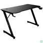 Kép 3/5 - The G-Lab Gamer Asztal - K-DESK YTTRIUM (120x60cm, fém, pohártartó, fejhallgatótartó, fekete)