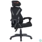 Kép 1/6 - The G-Lab Gamer szék - KS BARIUM BLACK (fekete; állítható magasság; áll. kartámasz)