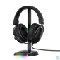 Kép 5/5 - The G-Lab Fejhallgató állvány - K STAND NEON RGB (fekete, univerzális, csúszásgátló, RGB)