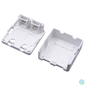 Kép 2/2 - Walisec Keystone fali aljzat - FP-SB01-2 (2 port, Cat5e/Cat6/Cat6A, árnyékolatlan, fehér)