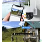 Kép 5/5 - Ankway-Choetech PTZ, napelemes, CSAK 4G, kamera