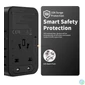 Kép 4/5 - Choetech USB-C*2+USB-A*2 (35W,fekete,travel,USB-C kábellel, US,UK,EU,AU), töltő