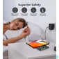 Kép 4/5 - Choetech USB-C*2+USB-A*2 (45W,fekete,travel,USB-C kábellel, US,UK,EU,AU), töltő