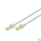 Kép 1/5 - DIGITUS DK-1644-A-150 Cat.6A F/FTP LSZH 15m szürke patch kábel