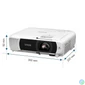 Kép 2/5 - Epson EBW55 3LCD / 4000 Lumen / WXGA projektor
