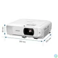 Kép 5/5 - Epson EHTW840 3LCD / 4000Lumen / Full HD házimozi projektor