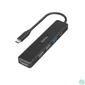 Kép 1/2 - Hama USB-C dokkoló adapter 5in1 (USB 3.2, USB 2.0, HDMI, USB-C), szürke (200117)