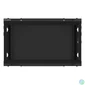 Kép 4/5 - Lanberg WF01-6606-10B 19" 6U SZÉL:600mm MÉLY:600mm MAG:379mm lapraszerelt üvegajtós fekete fali rack szekrény