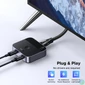 Kép 3/5 - UGREEN USB-C kapcsoló 2 bemenet / 1 kimenet AW502