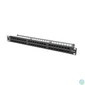 Kép 1/5 - Lanberg PPU6-1048-B 19 1U Cat.6 UTP 48port árnyékolatlan fekete patch panel