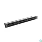 Kép 2/5 - Lanberg PPU6-1048-B 19 1U Cat.6 UTP 48port árnyékolatlan fekete patch panel