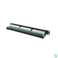 Kép 3/5 - Lanberg PPU6-1048-B 19 1U Cat.6 UTP 48port árnyékolatlan fekete patch panel