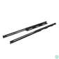 Kép 3/3 - Lanberg AK-1902-B 1U 650x1090mm állítható fekete rack sín készlet