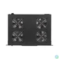 Kép 5/5 - Lanberg AK-1503-B 19 1U 4x ventilátor + termosztát ventilátor egység LCD kijelzővel