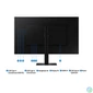 Kép 5/5 - SAMSUNG 32 LS32D800EAUXEN UHD VA 16:9 5ms GTG monitor