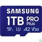 Kép 1/4 - SAMSUNG SD kártya,   1TB, PRO PLUS, olvasó, Blue Wave