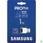 Kép 2/4 - SAMSUNG SD kártya,   1TB, PRO PLUS, olvasó, Blue Wave