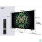 Kép 4/5 - TCL 65" 65C6K QD-MiniLED 165cm 4K Google TV