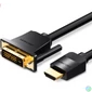 Kép 1/3 - Vention HDMI -> DVI,  (fekete), 1,5m, kábel