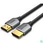 Kép 1/3 - Vention HDMI/M -> HDMI/M,  (ultravékony,szürke alu), 2m, kábel