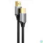 Kép 2/3 - Vention HDMI/M -> HDMI/M,  (ultravékony,szürke alu), 2m, kábel